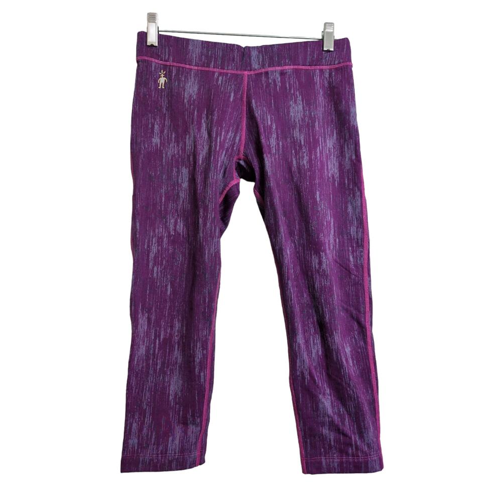 Smartwool Womens Capris Leggings Phd Purple Magenta S